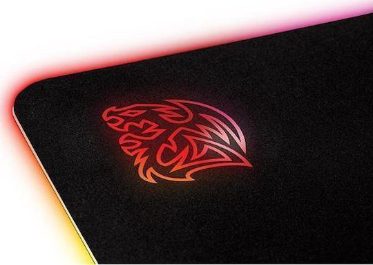 Thermaltake Draconem RGB Padele Pentru Mouse Gaming Din Material Mediu (355mm) Cu Iluminare RGB Neagră MP-DCM-RGBSMS-01