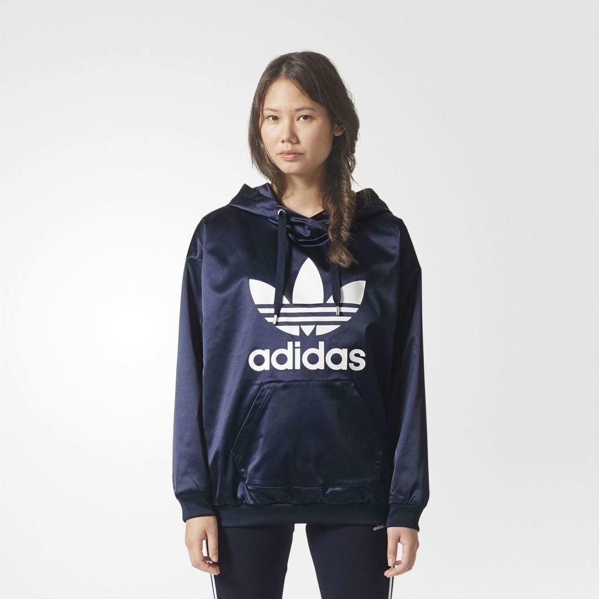 adidas repeat trefoil hoodie