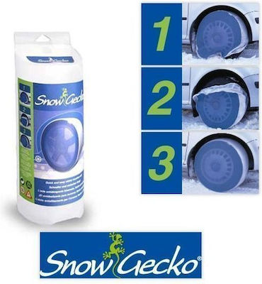 SnowGecko S Αντιολισθητικές Χιονοκουβέρτες για Επιβατικό Αυτοκίνητο 2τμχ