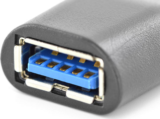 Digitus AK-300506-000-S Μετατροπέας USB-C male σε USB-A female
