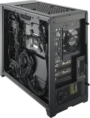 Corsair Obsidian 350D Windowed Midi Tower Компютърна кутия Черен