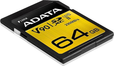 Adata Premier One SDXC 64GB Clasa 10 U3 V90 UHS-II