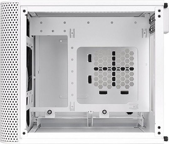 Thermaltake Core V1 Gaming Mini Tower Κουτί Υπολογιστή με Πλαϊνό Παράθυρο Snow Edition