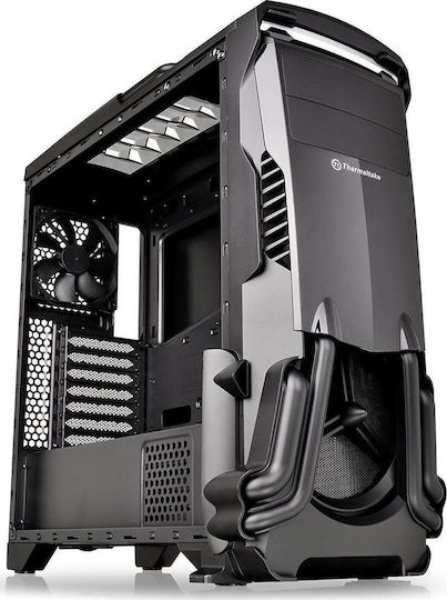 Thermaltake Versa N24 Midi-Turm Computergehäuse mit Seitenfenster Schwarz