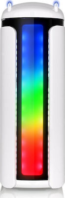 Thermaltake Versa C22 Gaming Midi-Turm Computergehäuse mit RGB-Beleuchtung Weiß