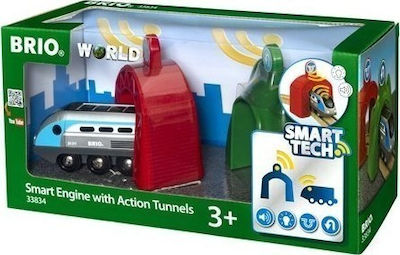 Brio Toys Wooden Train Smart Engine for 3+ years