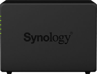 Synology DiskStation DS418 NAS Turnul cu 4 sloturi pentru HDD/SSD și 2 porturi Ethernet
