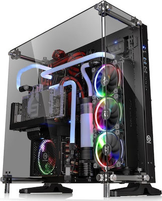 Thermaltake Core P5 Tempered Glass Edition Gaming Midi Tower Κουτί Υπολογιστή με Πλαϊνό Παράθυρο Μαύρο