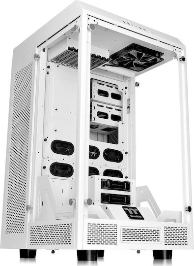 Thermaltake The Tower 900 Gaming Full Tower Κουτί Υπολογιστή με Πλαϊνό Παράθυρο Λευκό