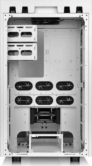 Thermaltake The Tower 900 Gaming Full Tower Κουτί Υπολογιστή με Πλαϊνό Παράθυρο Λευκό