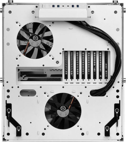 Thermaltake The Tower 900 Gaming Full Tower Κουτί Υπολογιστή με Πλαϊνό Παράθυρο Λευκό