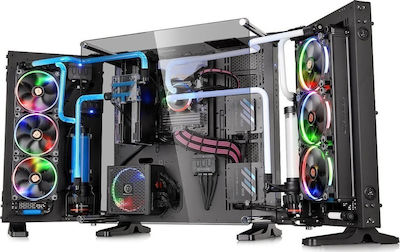 Thermaltake Core P7 TG Gaming Full Tower Computer Case with Window Panel Black