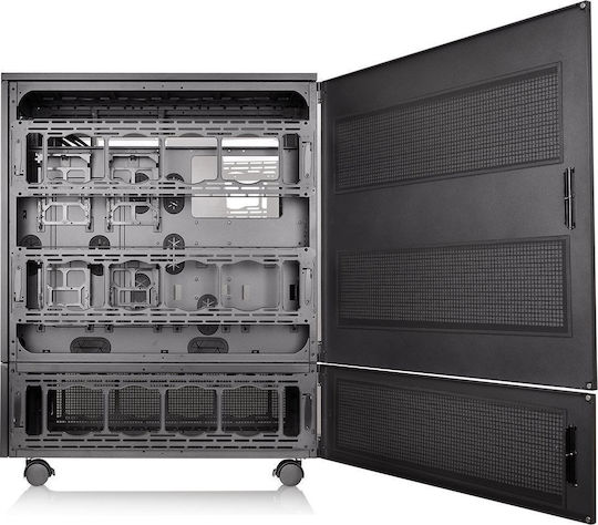 Thermaltake Core W100 Gaming Ultra Tower Κουτί Υπολογιστή με Πλαϊνό Παράθυρο Μαύρο