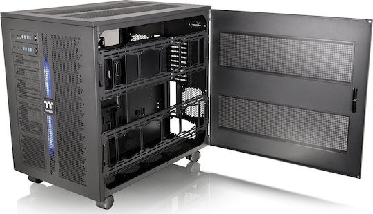 Thermaltake Core W200 Gaming Ultra-Turm Computergehäuse mit Seitenfenster Schwarz