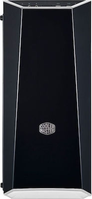 CoolerMaster MasterBox Lite 5 Midi Tower Κουτί Υπολογιστή με Πλαϊνό Παράθυρο Μαύρο