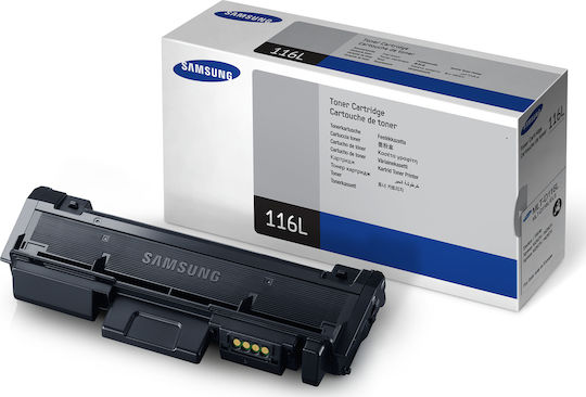 Samsung MLT-D116L Original Toner Laser Printer Black High Yield 3000 Pages (SU828A)