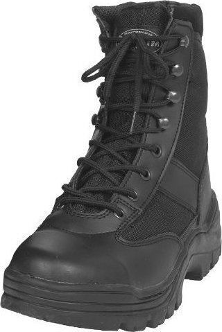 Mil-Tec Military Boots Leather Black 12837000