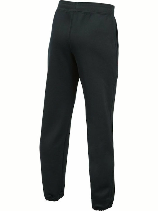 Under Armour Kids Sweatpants Black Fleece Branded Joggers