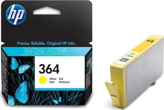 HP 364 Original InkJet Printer Ink Yellow (CB320EE)