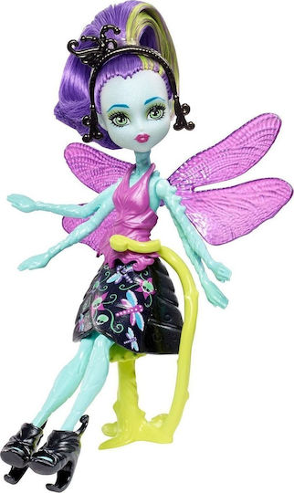 Mattel Garden Ghouls Winged Critters A Dragonfly Windgrid Puppe
