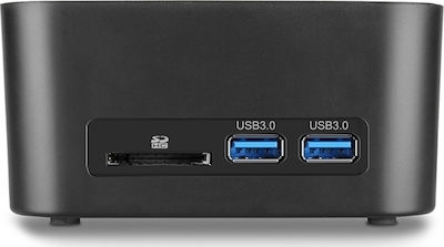 Sharkoon QuickPort XT HC Pro Dockingstation Festplatten SATA 2.5" / 3.5" mit USB 3.0 Verbindung