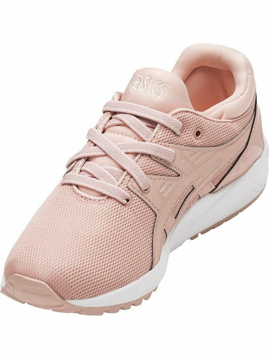 Gel-Kayano Trainer Evo Αθλητικά Παιδικά Παπούτσια Running με Κορδόνια Ροζ