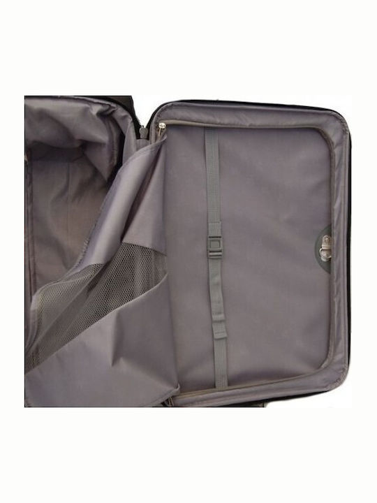 Diplomat Valiză Mare De Călătorie Din Material Textil Verde Cu 2 Roți Înălțime 75 Cm