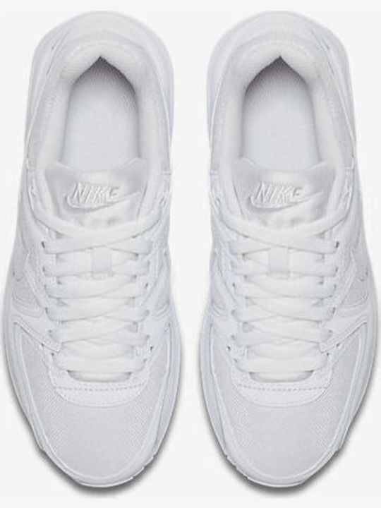 Air Max Command Flex GS Детски Спортни Обувки Running с Връзки Бели