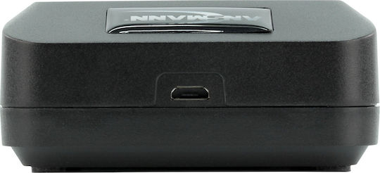 Ansmann Lithium 2 USB Φορτιστής 2 Μπαταριών Li-ion/Ni-MH Μεγέθους AA/AAA/18650