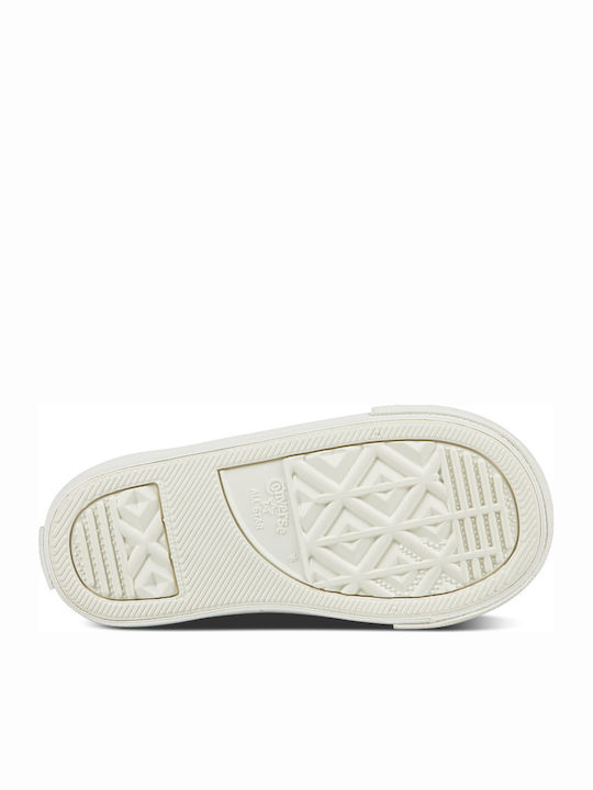 Chuck Taylor All Star PRO BLAZE STRAP HI Παιδικά Sneakers High με Σκρατς Γκρι