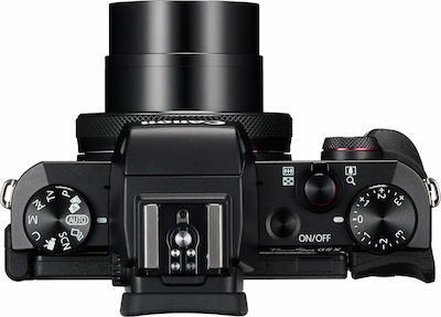 Canon Powershot G5 X Компактен Фотоапарат 20.2МР Оптично Увеличение 4.2x Черна