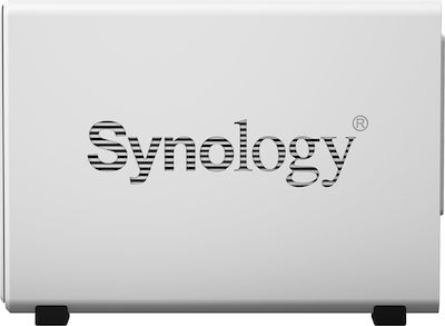 Synology DiskStation DS218J NAS Tower with 2 Number of Spit for HDD/SSD