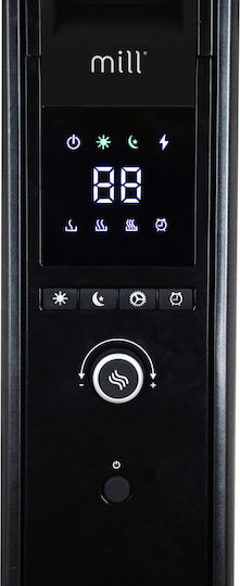 Mill AB-H1000DN Black Маслен радиатор с 5 ребра 1000W