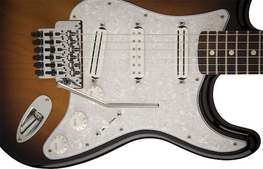 Fender Dave Murray Electric Guitar Stratocaster with HHH Pickup Configuration 2-Color Sunburst with Case