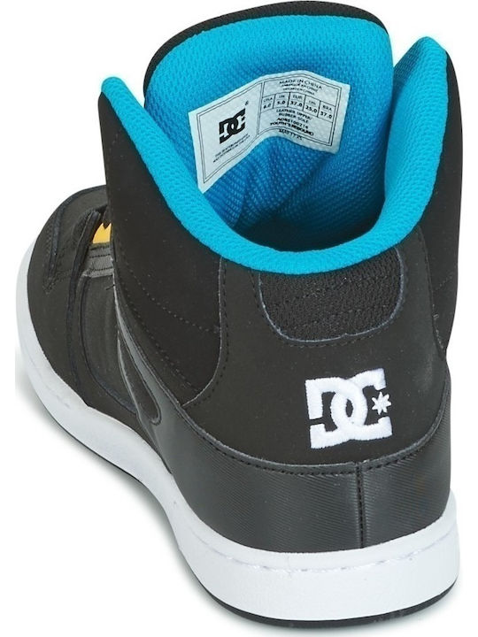 Rebound Παιδικά Sneakers High Μαύρα