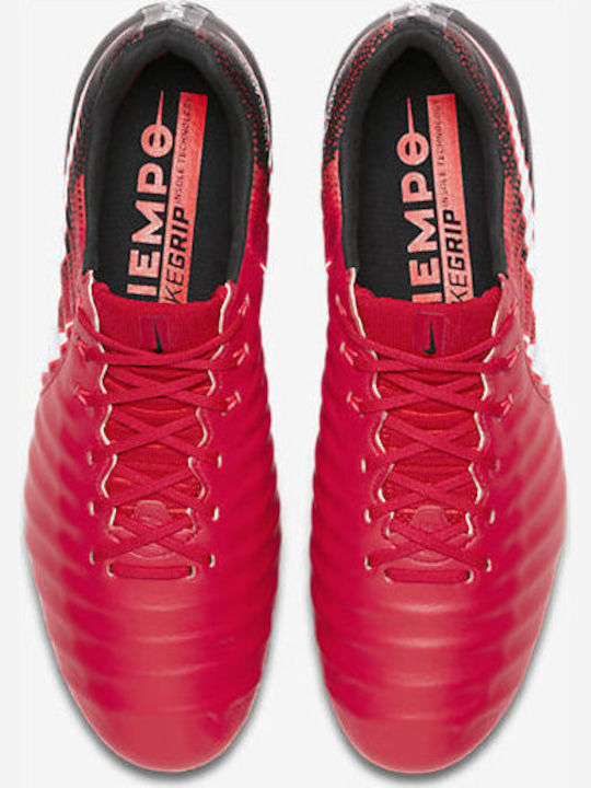 Nike Tiempo Legend VII Football Shoes with Cleats Red