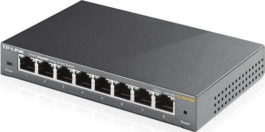 TP-LINK TL-SG108E Unmanaged L2 Switch with 8 Gigabit (1Gbps) Ethernet Ports