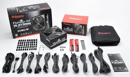 Enermax Platimax D.F 1050W Μαύρο Τροφοδοτικό Υπολογιστή Full Modular 80 Plus Platinum