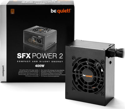 Be Quiet SFX Power 2 400W Τροφοδοτικό Υπολογιστή Full Wired 80 Plus Bronze