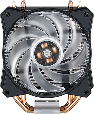 CoolerMaster MasterAir MA410P CPU Kühlung für Socket /A/M/4/ / /1/2/0/0/ /1/1/5/x/ / mit RGB Beleuchtung Schwarz