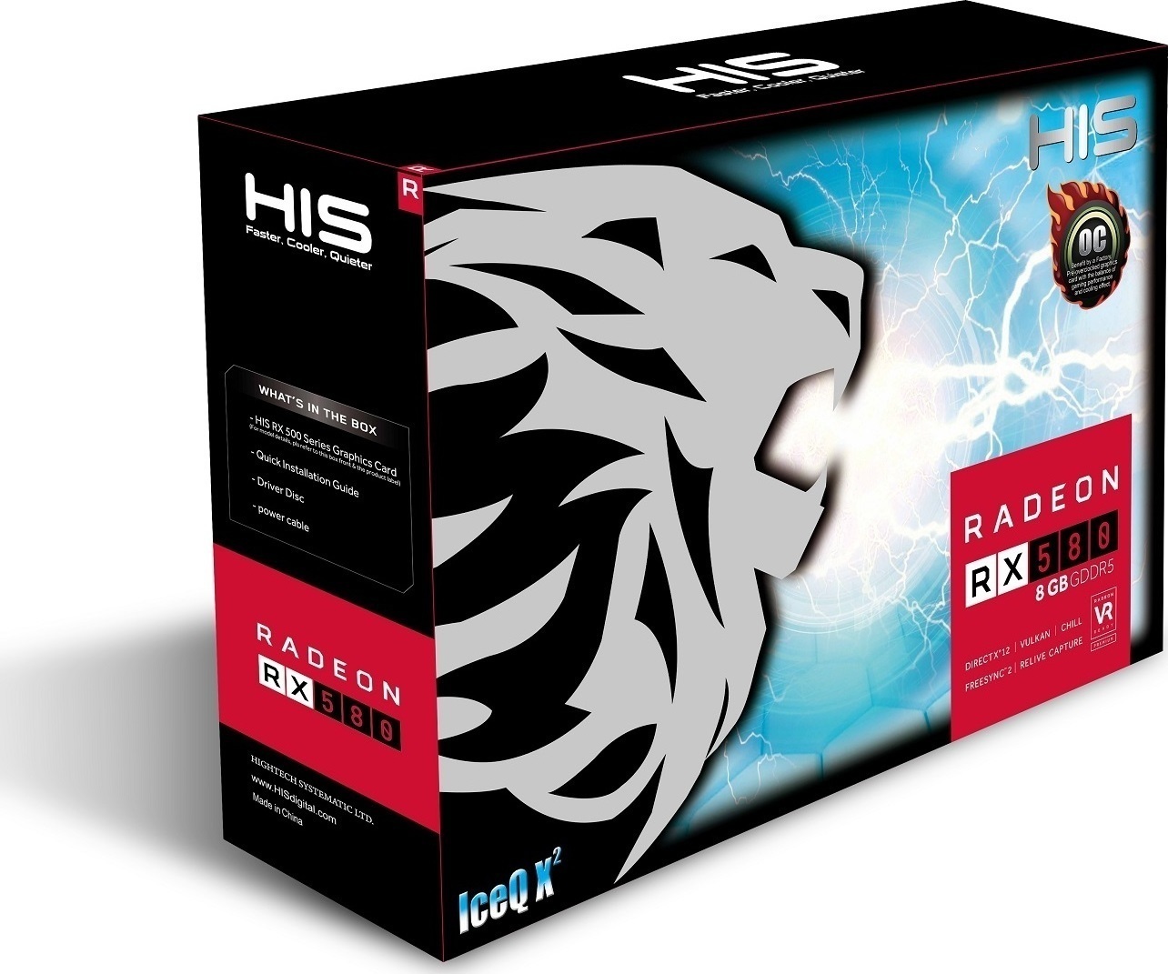 His Radeon RX 580 8GB IceQ X2 OC (HS-580R8LCBR) - Skroutz.gr