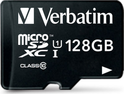 Verbatim Premium microSDXC 128GB Class 10 U1 UHS-I με αντάπτορα