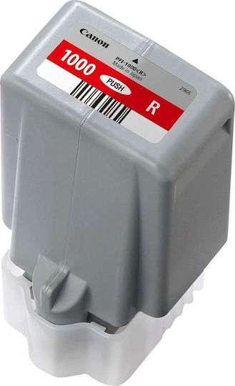 Canon PFI-1000 Γνήσιο Μελάνι Εκτυπωτή InkJet Κόκκινο (0554C001)