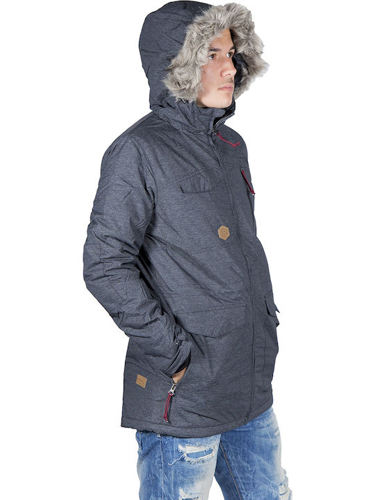 -TT610 Winter Jacket Parka Black