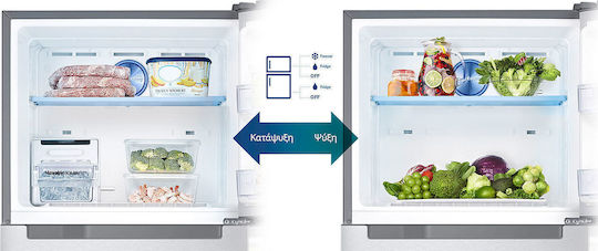 Samsung Double Door Refrigerator 320lt NoFrost H171.5xW60xD67.2cm White RT32K5030WW/ES
