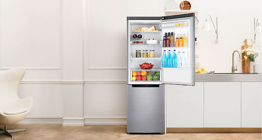 Samsung 339лт NoFrost В185xШ60xД67см. Inox RB33J3030SA