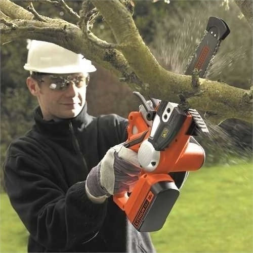 Black & Decker Αλυσοπρίονο Μπαταρίας 1x2Ah 18V 3.7kg με Λάμα 20cm