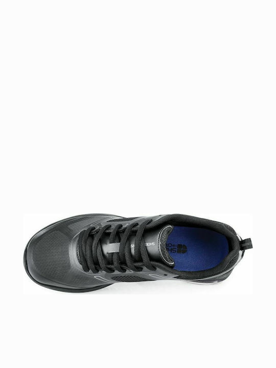 Shoes For Crews Women's Evolution ΙΙ Waterproof Low Work Black OB with Certification SRC