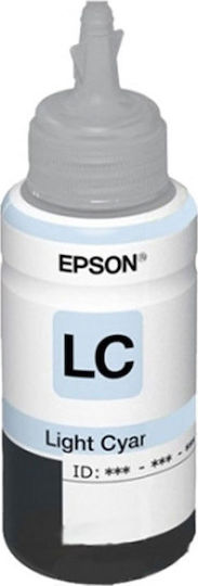 Epson 673 Original InkJet Printer Ink Light Blue (C13T67354A)