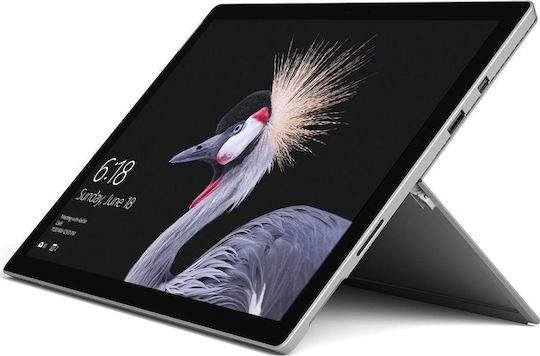Microsoft Surface Pro 12.3" Tablet (4GB/128GB/m3-7Y30/Windows 10 Pro) Ασημί